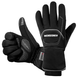 Guantes térmicos impermeables y resistentes al viento, 3M Thinsulate para visualización táctil de invierno, para ciclismo, equitación, correr, deportes al aire última intervensión, para