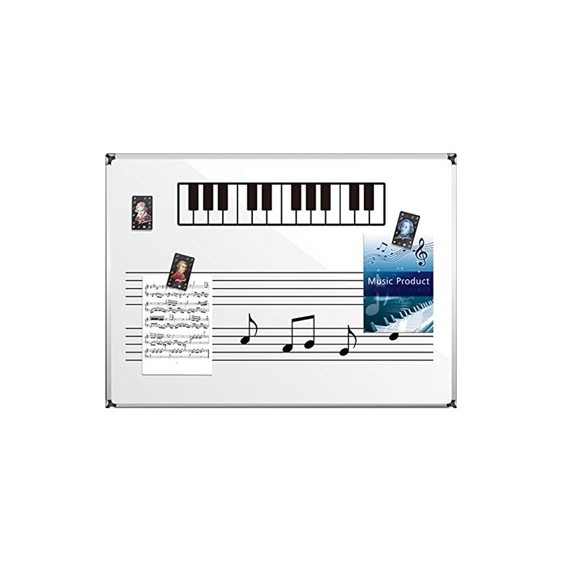 Music Themed Musicians Pictured Magnets (3 in a pack)