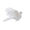 The Bridge Collection Beaded & Feathered Clip-On Dove Ornament