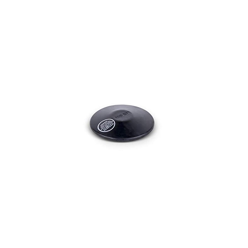HAEST Black Rubber Training Discus - 0.35 kg - Indoor