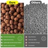 Riare 16 LBS Organic Expanded Clay Pebbles - 4mm-16mm Natural