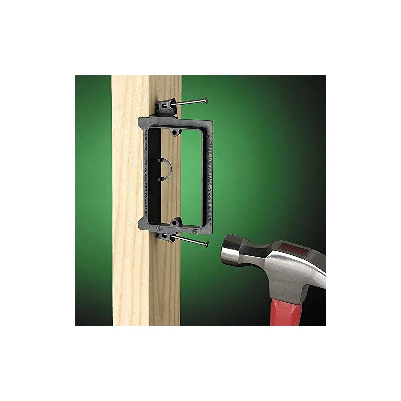 Arlington LVN1 Nail-on Low Voltage Mounting Bracket - Single Gang