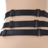 HJZLSSYS Women Harness Elastic Cupless Cage Bra Hollow Out Strappy