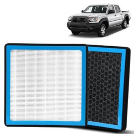 CF10374 Cabin Air Filter Compatible with Toyota 05-23 Tacoma, Dodge 13-16 Dart, Pontiac 03-08 Vibe Replaces #87139YZZ09 OEM Replacement AC Filter with Carbon for Car Air Conditioner