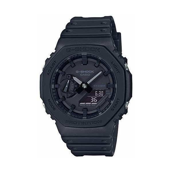 Casio G-SHOCK carbon core guard GA-2100-1A1JF ALL BLACK NEW from Japan