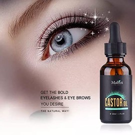 Uva Natural - Aceite de Ricino Para Pestaas, Cejas, Cabello y Barba 30 ml  Prensado en fro, rico en vitamina E y omegas. Ayuda a nutrir, fortalecer e 