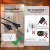 Indoor Dimmer for String Lights, Remote Control Light Dimmer Plug