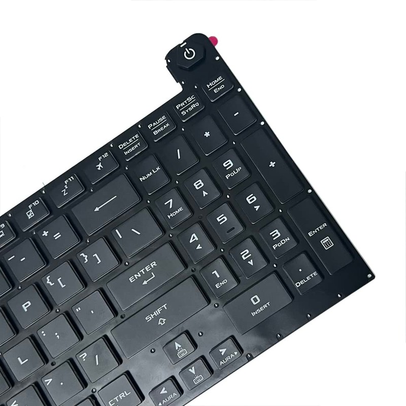 JINTAI Black US Backlight Backlit Keyboard Replacement for ASUS TUF
