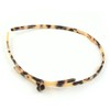 Vingaine HK-59 Tortoise Shell Style Ribbon Thin Headband