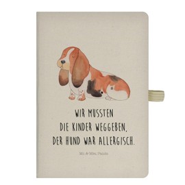 Mr. & Mrs. Panda Variants Notebook Dog Basset Hound MT