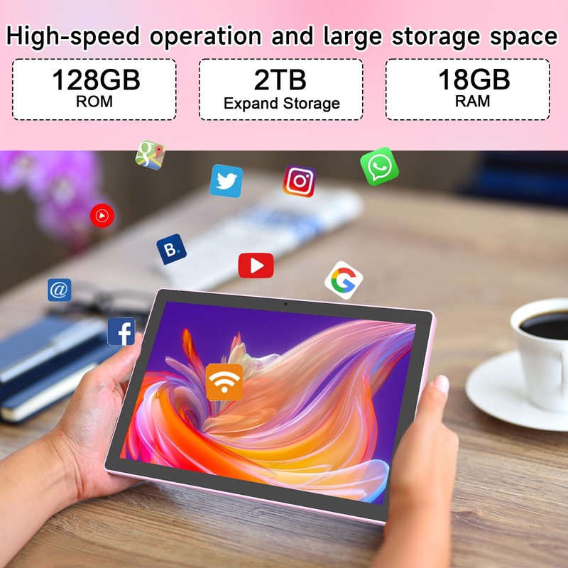 10 inch Tablet with Keyboard Android 15(NOT GO) Tablets 2