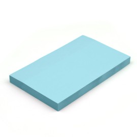 Sticky Notes - 300 Quality Pastel Blue Candy Coloured Removable Sticky Note 76 x 127mm (3" x 5") 3 Pads of 100 Individually Packed