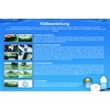 Rod holder flap for inflatable boats for sticking on Bengar