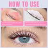Lomansa Korean Flat Lash Lift Pads Lash Lift Shields For