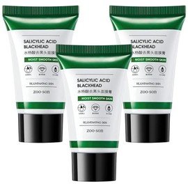 3 Piezas - Mascarilla Carbon Activado Puntos Negros Skin Care Exfoliante Mascarila Negra Nariz Rostro Cuidado de la Piel Suaviza y Refina la Piel Elim