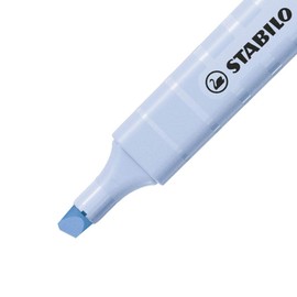 Highlighter - STABILO swing cool Pastel - Pack of 10 - Cloudy Blue