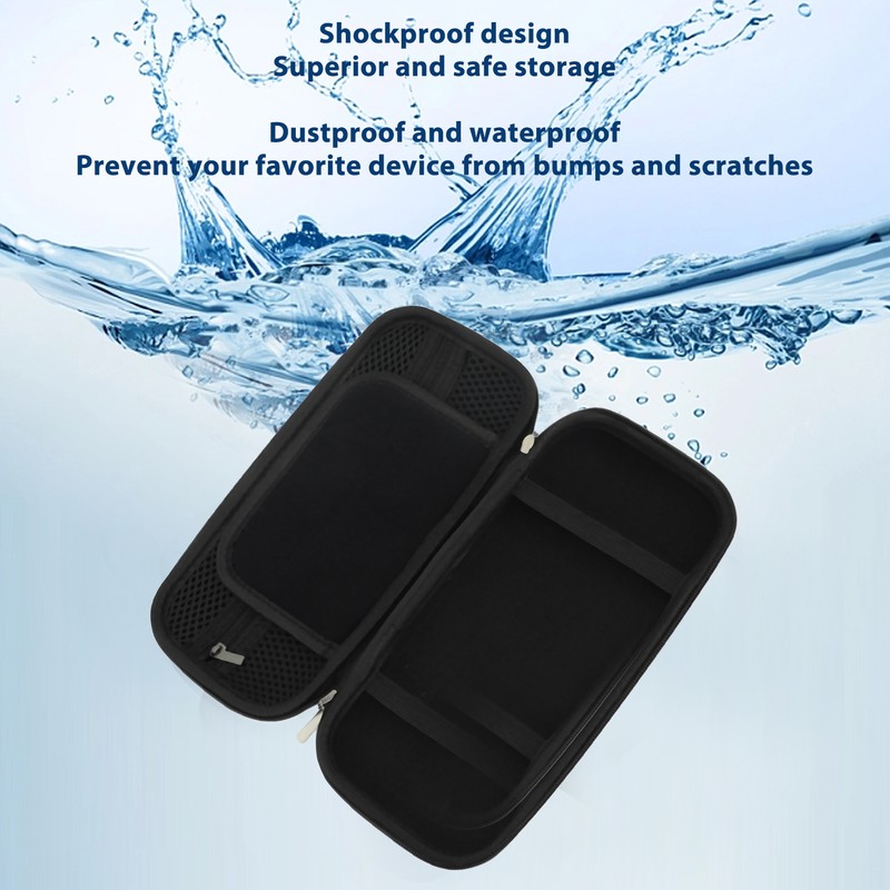 Console Carrying Case EVA Double Layer Sponge Handheld Game Carrying