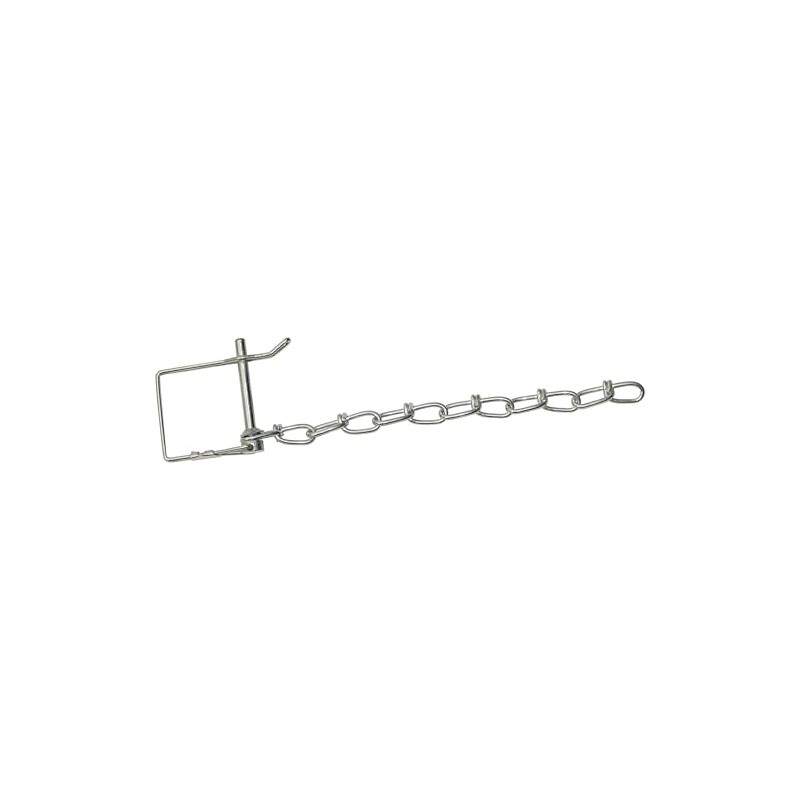 1/4 Inch Safety Pin with 8 Inch Chain