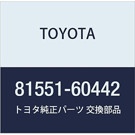 Toyota Genuine Parts Tail Lamp (Rear Combination Lamp) Lens RH Model Number 81551-60442