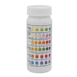 50 x 6 in 1 Chlorine Test Strips for Swimming Pool Spa Chlorine pH Alkalinity Water Hardness Test Tool Acid Bromine Alkalinity pH Swimming Pool Spa Chlorine Cyanur