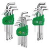 SK 27-Piece Allen Wrench Set, Metric/SAE/Star Hex Key Set, L-Shaped,