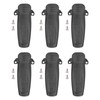 6PCS Intercom Belt Clips Portable Dual Way Talk Radio Clip