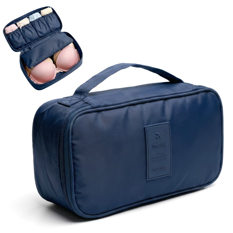 Portable Travel Storage Bag – Multi-Function Bra & Underwear Organizer,