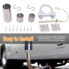 HRepair 44461 RV Generator Exhaust Extension Kit 136inch Generator Muffler