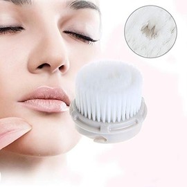 Facial Cleansing Brush Head Replacement, Facial Cleansing Brush Head, Exfoliator Facial Brush Heads, for Acne Prone, Clogged and Enlarged Pores Sensit