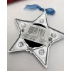 Studio Decor NEW In Box Metal Mini Photo Silver Star