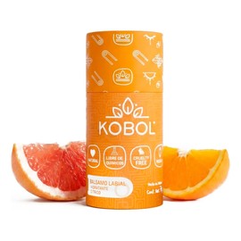 Bálsamo Labial Cítrico Natural Vegano Push Up