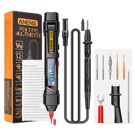 A3006 Pro 4000 Counts Multifunctional Pen Type Multimeter AC/DC Voltage Tester Ohm Hz Zero Fire Line Detector Electric Tools - With Box