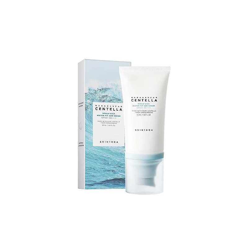 SKIN1004 Madagascar Centella Hyalu-cica Water-Fit Sun Serum - Bloqueador Coreano