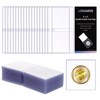 200-Pack 2 x 2 Inch Double-Pocket-Coin-Flips - Coin Pocket Holders,