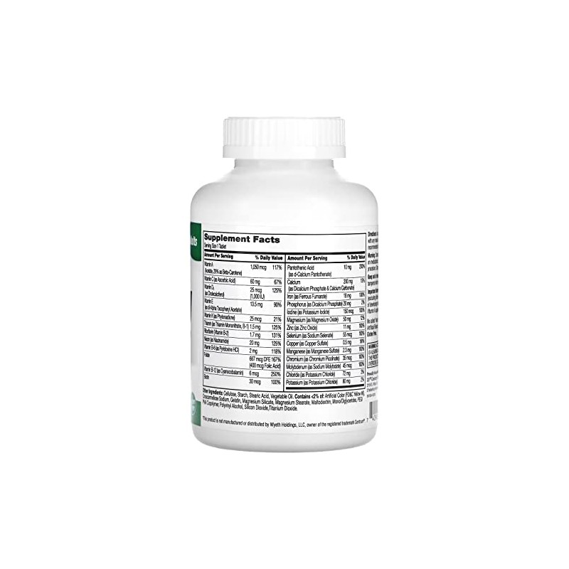 21st Century, Sentry, Multivitamin& Multimineral Supplement, Adults, 300 Tablets