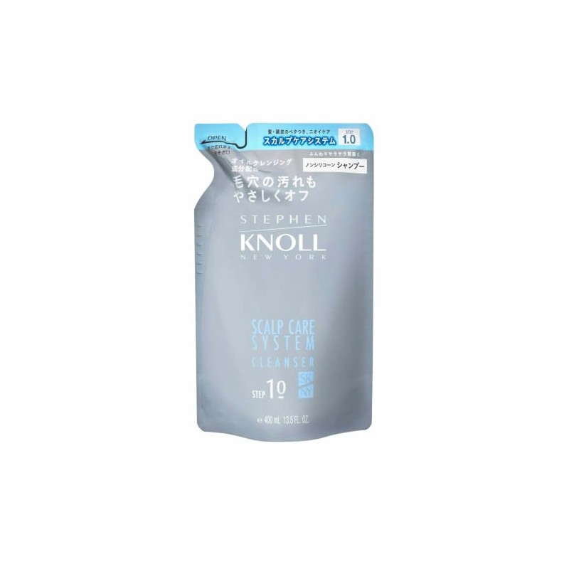 STEPHEN KNOLL (スティーブン ノル) Scalp Care System Cleanser Shampoo, Colorless,
