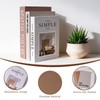 3Pcs Decorative Books, Fake Books for Coffee Table Decor Home