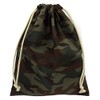 FUJITA Handmade Workshop Gymnastics Bag Camouflage Pattern Boys Girls Drawstring