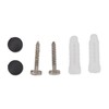 Toothbrush Holder Space Aluminum Rust Prevention Black Toothbrush Storage Rack
