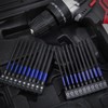 HPHOPE 10pcs Metric Hex Bit Set, 100mm, TS2 Alloy Steel,