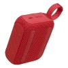 Bocina JBL Go 4 JBLGO4 portátil con bluetooth waterproof roja