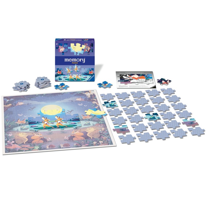 Ravensburger 24690 Memory Puzzle Animals by the Pond for 2-4