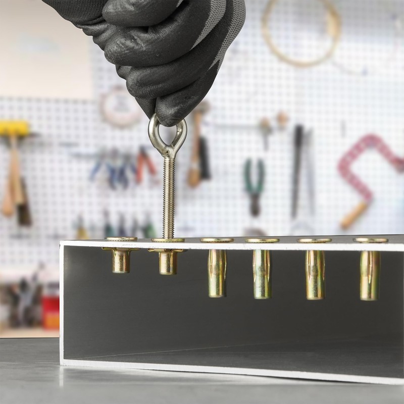 Multi-Grip Rivet Nut Installation Tool Set Pre-Bulbed Shank Flat Head