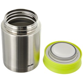 IBILI TERMO para SOLIDOS 450 ML, Stainless Steel, Silber/grün, 0.45 Liter