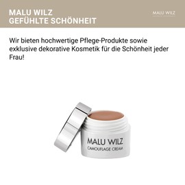 Malu Wilz Camouflage Cream No. 08 Brown Sugar 5 g I Camouflage Make Up Strong Opaque I Waterproof Concealer Cream for All Skin Types I for Covering Tattoos and Skin Abnormalities