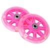 Children Cycle Training Wheel,Metal Rubber Side Wheels with Support Bracket