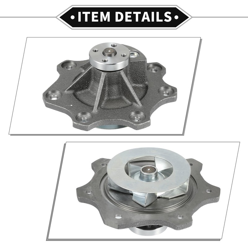 VekAuto Water Pump Kit Compatible for Navistar Dt-466E / 530E