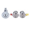 Stainless Ignition Lock Cylinder Switch with Keys for Isuzu NPR