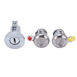 Stainless Ignition Lock Cylinder Switch with Keys for Isuzu NPR NQR NKR ELF 1994-2007
