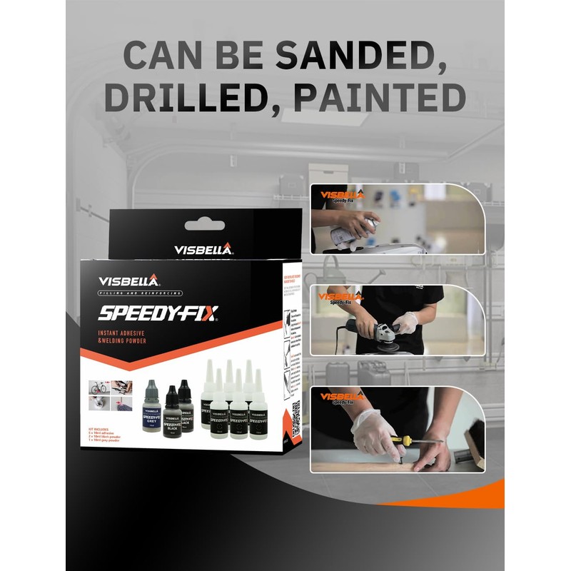 Visbella 7 Seconds Speedy Fix Strong Instant Adhesive & Filling